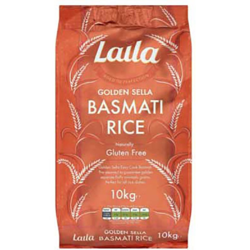 LAILA BASMATI GOLDEN SELA RICE 1x10KG