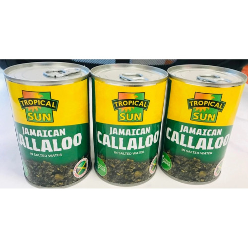 TROPICAL SUN JAMAICAN CALLALOO IN SALTED WATER 1x12x280G