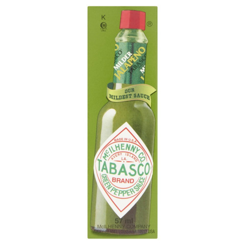 TOBASCO ORIGINAL GREEN SAUCE 1x12x57ML