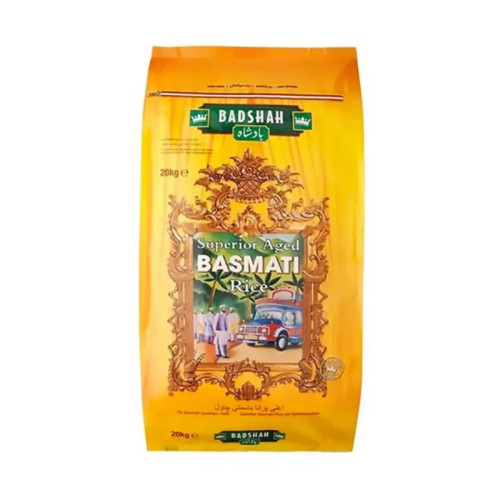 BADSHAH BASMATI RICE 1x20KG