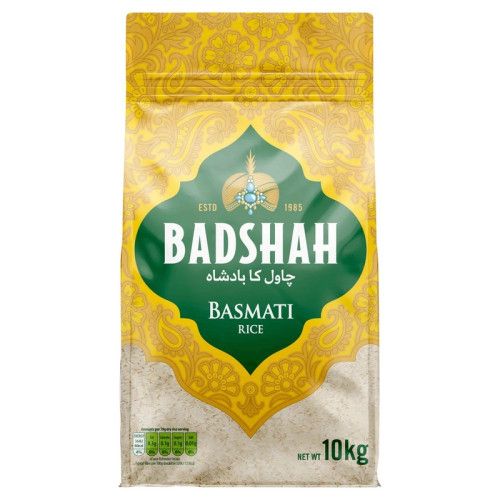 BADSHAH BASMATI RICE 1x10KG