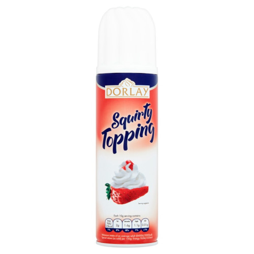 DORLAY SQUIRTY TOPPING 1x250G