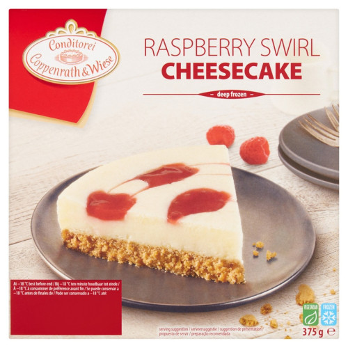 COPPENRATH & WIESE RASPBERRY SWIRL CHEESE CAKE 1x375G