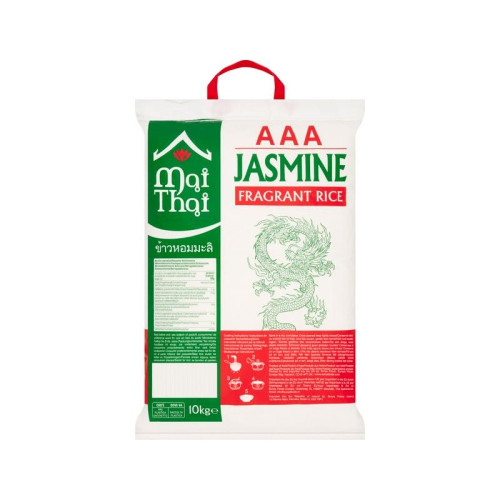 MAI THAI AAA JASMINE FRAGRANT RICE 1x10KG