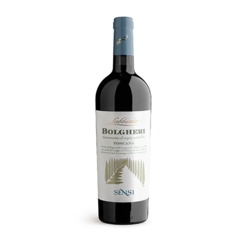 SENSI BOLGHERI RED WINE BOTTLE 1x75CL