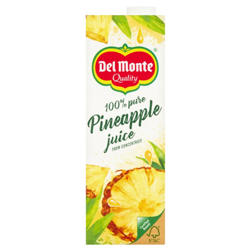 DEL MONTE GOLD PINEAPPLE CARTON 1x6x1L