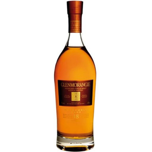 GLENMORANGIE 18 YEAR WHISKY BOTTLE 1x70CL