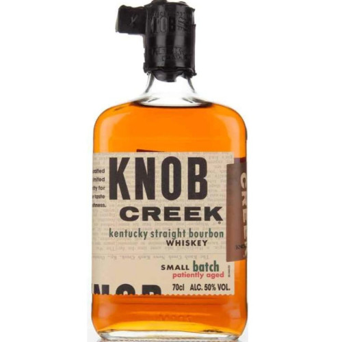 KNOB CREEK KENTUCKY STRAIGHT BOURBON WHISKEY BOTTLE 6x70CL