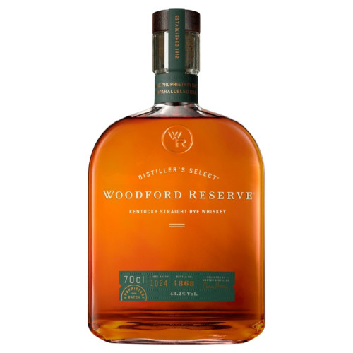 WOODFORD RESERVE STRAIGHT BOURBON WHISKEY BOTTLE 6x70CL