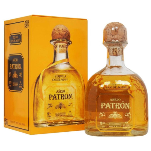 PATRON ANEJO TEQUILA BOTTLE 6x70CL