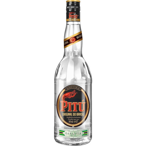 PITU ORIGINAL CACHACA BRASIL BRANDY BOTTLE 6x70CL