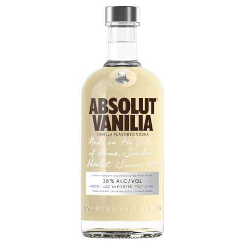 ABSOLUT VANILLA VODKA BOTTLE 1x70CL
