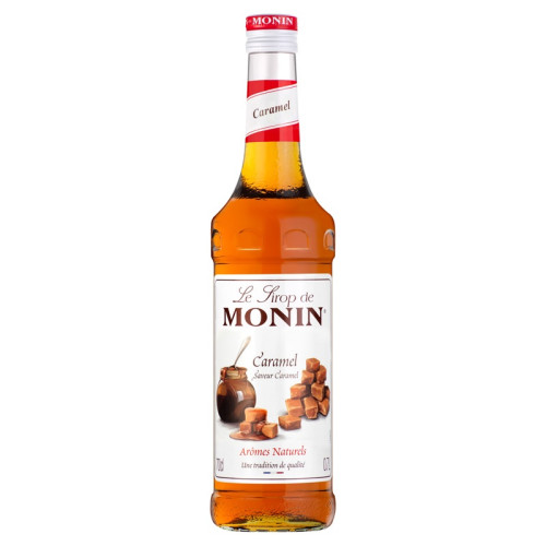 MONIN SYRUP CARAMEL BOTTLE 1x70CL