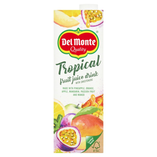 DEL MONTE TROPICAL CARTON 1x6x1L