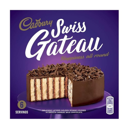 CADBURY SWISS GATEAU 6 SERVE 1x340G
