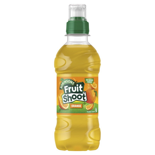ROBINSONS FRUIT SHOOT ORANGE SUGAR FREE 4 PACK BOTTLE 1x24x200ML