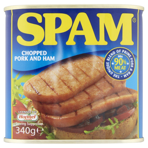 SPAM CHOPPED PORK WITH HAM 1x6x340G
