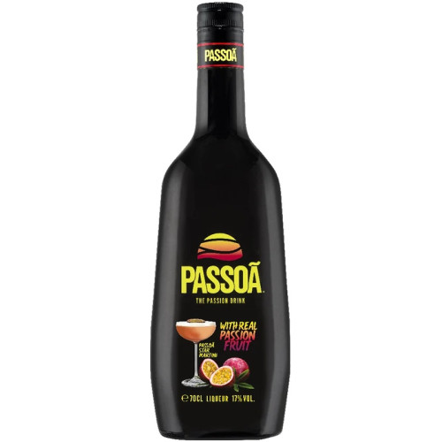 PASSOA PASSION FRUIT LIQUEUR BOTTLE 6x70CL