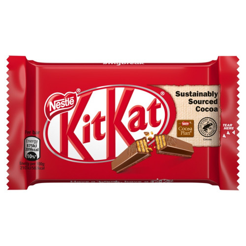 KITKAT 4 FINGER MILK CHOCOLATE BAR 1x24x41.5G