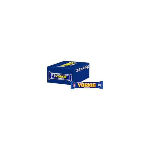 YORKIE CHUNKY MILK CHOCOLATE 1x24x46G