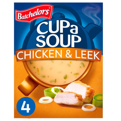 BATCHELORS CUP A SOUP CHICKEN & LEEK 1x9x88G