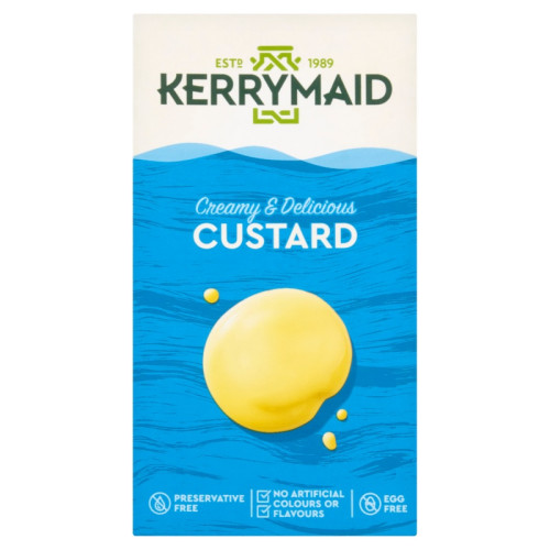 KERRYMAID CUSTARD CREAM 1x1L