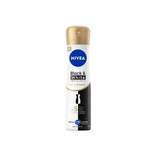 NIVEA WOMEN BLACK& WHITE DEODORANT 1x6x150ML