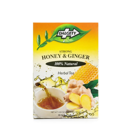 DALGETY LEMON & GINGER HERBAL TEA 1x6x54G