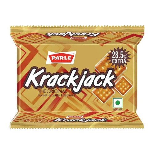 PARLE KRACK JACK BISCUIT 4 PACK 1x60G