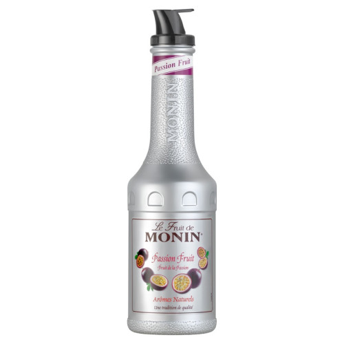 MONIN PUREE PASSIONFRUIT BOTTLE 1x1L