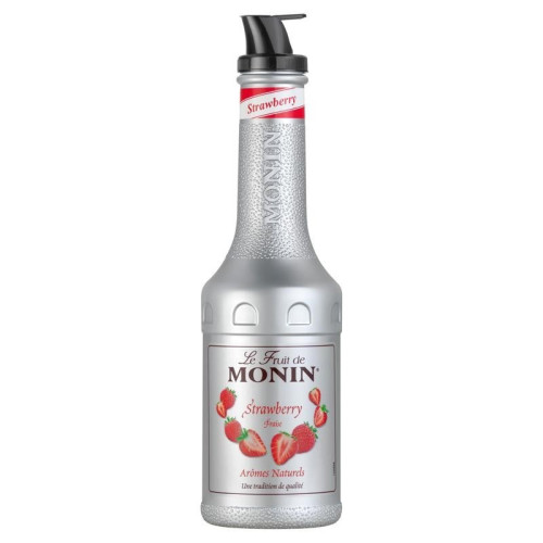 MONIN PUREE STRAWBERRY BOTTLE 1x1L