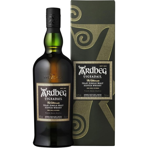 ARDBEG UIGEADAIL ISLAY SINGLE MALT SCOTCH WHISKY BOTTLE 1x70CL