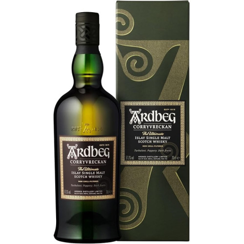 ARDBEG CORRYVRECKAN ISLAY SINGLE MALT SCOTCH WHISKY BOTTLE 1x70CL