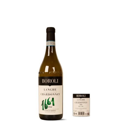 BOROLI LANGHE BELAMI CHA WHITE WINE BOTTLE 6x75CL