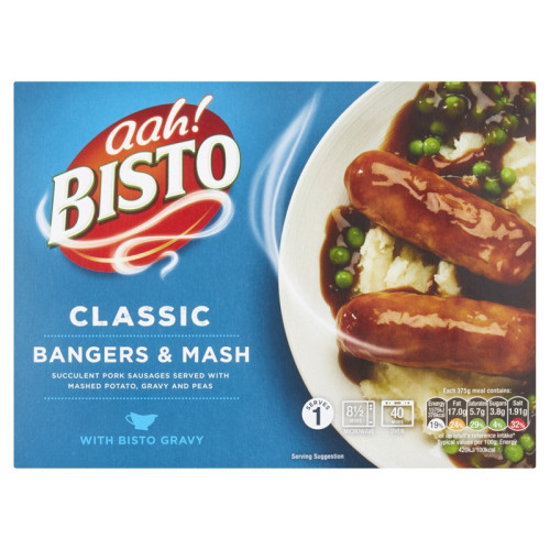 BISTO BANGERS & MASH 1x375G