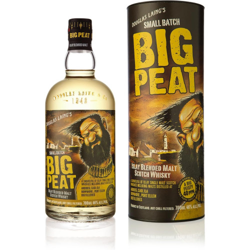 DOUGLAS LAING BIG PEAT ISLAY BLEND MALT SCOTCH WHISKY BOTTLE 6x70CL