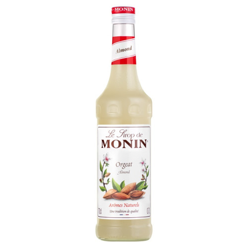 MONIN SYRUP ALMOND BOTTLE 6x70CL