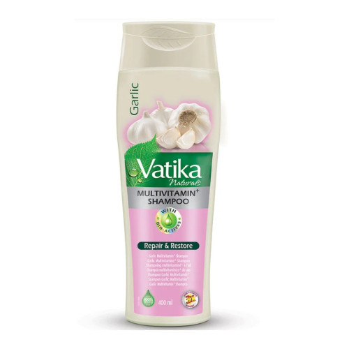 VATIKA NATURALS GARLIC MULTIVITAMIN SHAMPOO 1x6x400ML