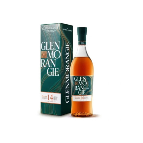 GLENMORANGIE QUINTA RUBAN 14 YEAR WHISKY BOTTLE 1x70CL