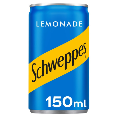 SCHWEPPES LEMONADE CAN 1x24x150ML