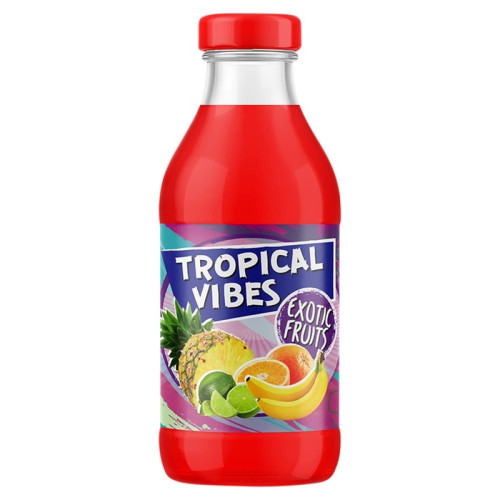 TROPICAL VIBES EXOTIC FRUITS BOTTLE 1x15x300ML