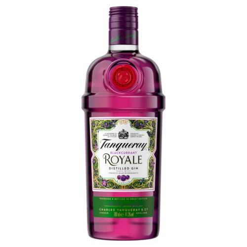 TANQUERAY DISTILLED BLACK CURRANT GIN BOTTLE 6x70CL