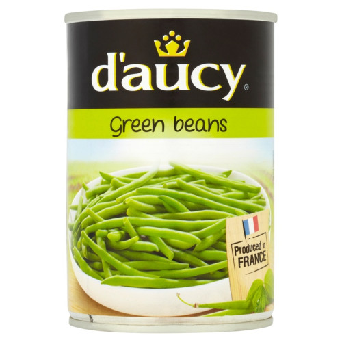 DAUCY WHOLE GREEN BEANS 1x12x400G