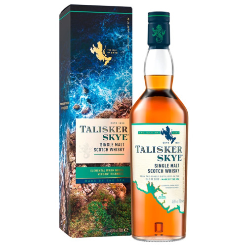 TALISKER SKYE SINGLE MALT SCOTCH WHISKY BOTTLE 1x70CL