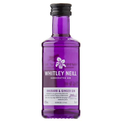 WHITLEY NEILL RHUBARB GINGER GIN BOTTLE 6x70CL