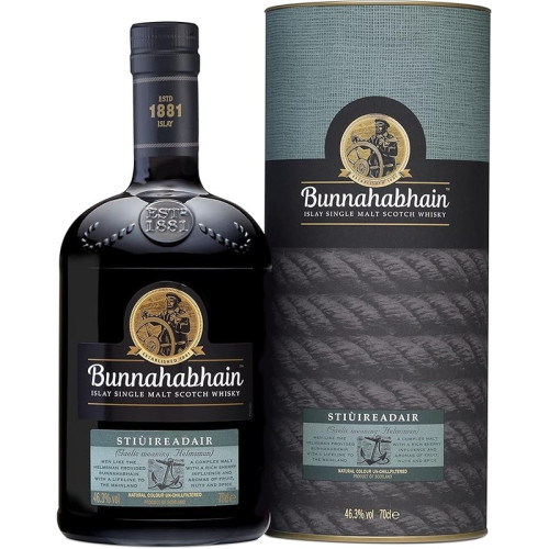 BUNNHABHAIN STIUREADAIR WHISKY BOTTLE 1x70CL