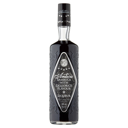ANTICA LIQUORICE SAMBUCA BOTTLE 6x70CL