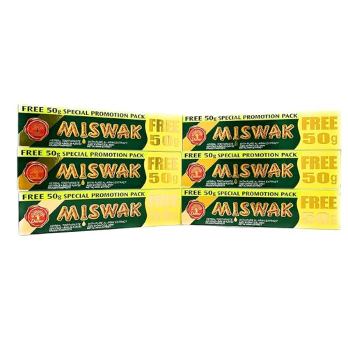 DABUR MISWAK TOOTHPASTE 120G + 50G 12 X 120G + 50G FREE
