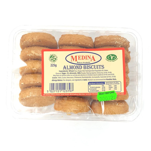 MEDINA ALMOND BISCUIT 1x225G