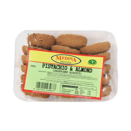 MEDINA ALMOND PISTA BISCUIT 1x225G